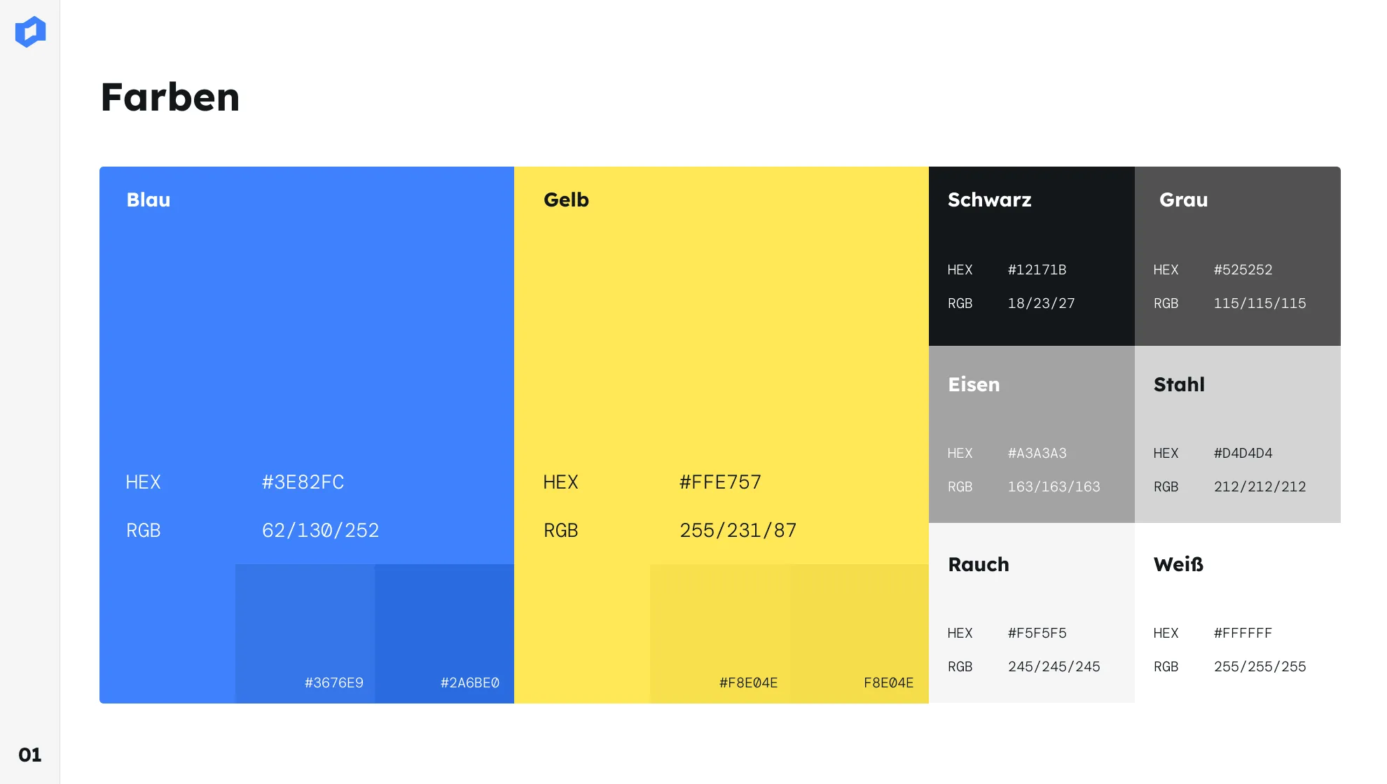 OfficeToGo Farbpalette