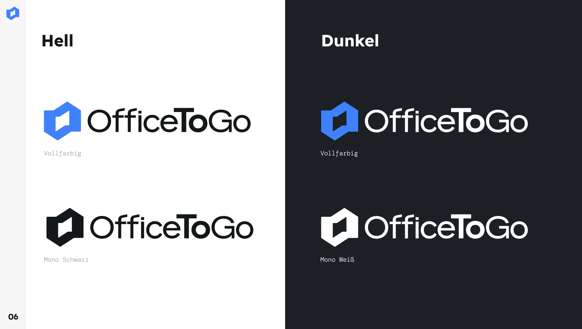 OfficeToGo Icon Hell/Dunkel