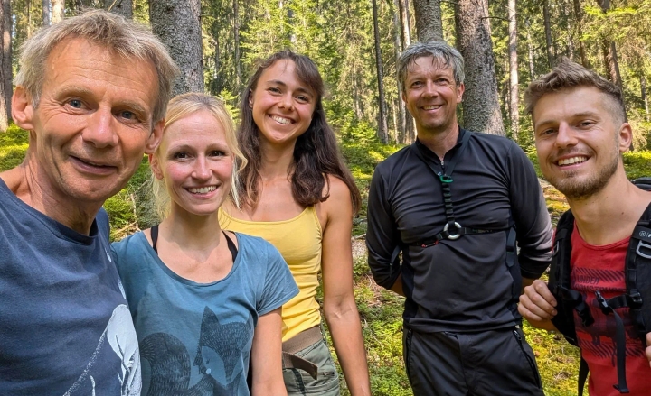 Wissenschaftliche Feldarbeit im Rahmen der Baumkronenstudie